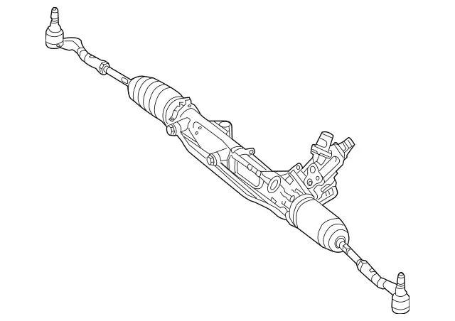2044605900 - Steering: Steering for Mercedes-Benz: C250, C300, C350 Image image