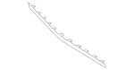 2228852721 - Attachment Parts: Trim Bar for Mercedes-Benz Image