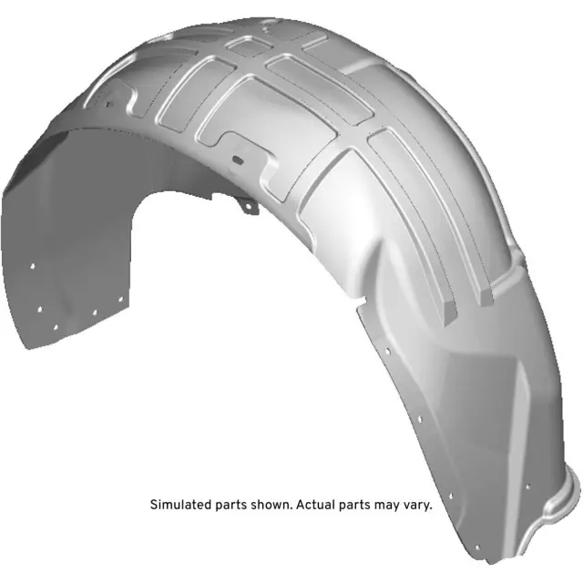 23124173 - : Rear Driver Side Wheelhouse Liner for Chevrolet: Impala Image