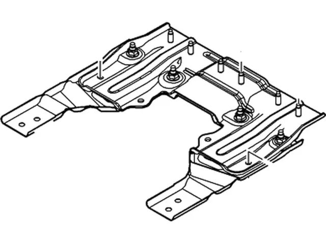 DB5Z78600A16B - Body: Support Bracket for Ford: Police Interceptor Utility Image