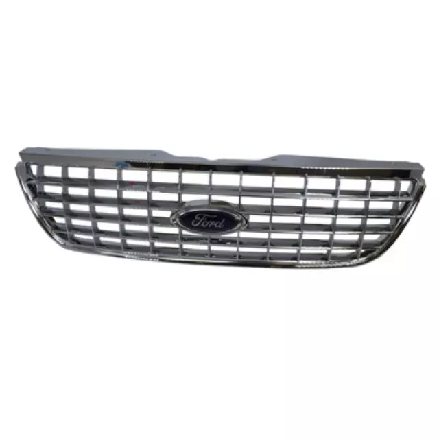 2003-2005 Ford Explorer Chrome Radiator Grille Grill & Emblem OEM NEW Genuine - Ford (3L2Z-8200-BA)