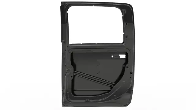 55372018AK - Doors, Door Mirrors and Related Parts: Rear Door, Right for Mopar Image