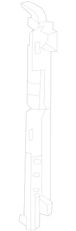 99505004164 - : Mounting Frame for Mercedes-Benz Image