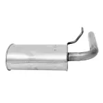 52428 - : Quiet-Flow SS Direct Fit Exhaust Muffler Assembly 2" Inlet (OD) 2" Outlet (OD) for Walker Exhaust Image