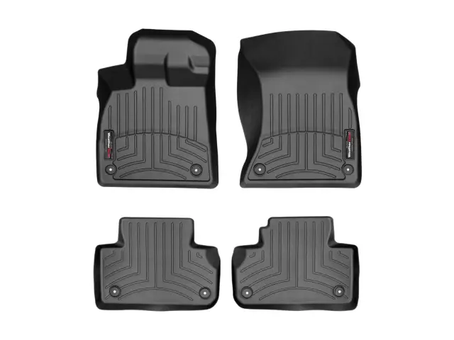 44114612 - Accessories: Front &amp; Rear Black FloorLiner™ DigitalFit® for WeatherTech Image