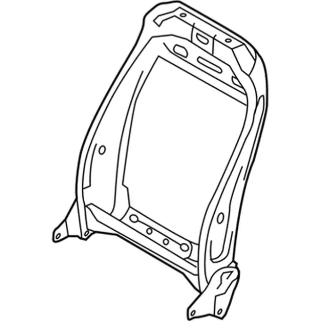 CU5Z9661019Q - Body: Seat Back Frame for Ford: C-Max, Edge, Escape, Fusion, Police Responder Hybrid, SSV Plug-In Hybrid Image