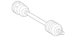 2203500701 - Universals &amp; Rear Axle: Axle Assembly for Mercedes-Benz Image