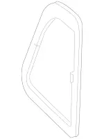 1668260791 - : Seal, Lamp Housing for Mercedes-Benz: GLE300d, GLE350, GLE400, GLE63 AMG, ML250, ML350, ML400, ML550, ML63 AMG Image