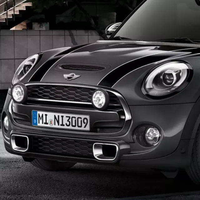51137449210 - : Black Line Headlight Rings - Right for Mini: Cooper Image