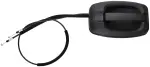 97736 - : Left and Right  Sliding Door Exterior Door Handle for Dorman Image