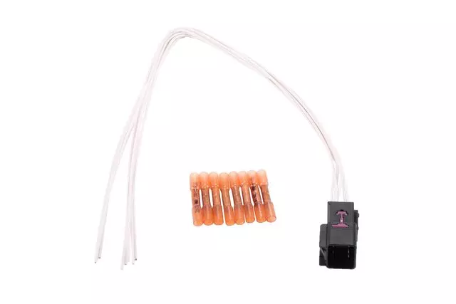 8-Way Male Black Multi-Purpose Pigtail - GM (88986250)
