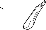 76913AC500 - : Upper Center Pillar Trim for INFINITI: G35 Image