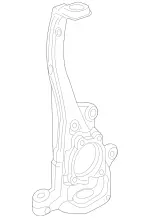 2053322100 - : Steering Knuckle for Mercedes-Benz Image