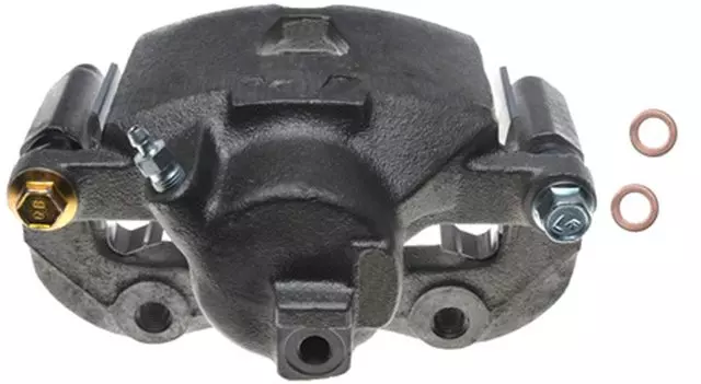 19141214 - : Front Driver Side Disc Brake Caliper Assembly (Friction Ready Non-Coated), Remanufactured for GM Image
