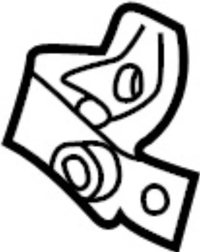 16588VG30A - Engine: Resonator Assembly Side Bracket for INFINITI: QX4 Image