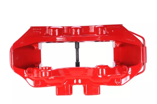 Red Front Driver Side Disc Brake Caliper Assembly - GM (23242497)
