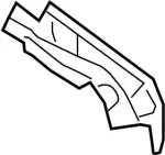 84927JJ50A - Body: Trim Panel for INFINITI: G37, Q60 Image