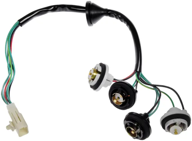 645554 - Electrical, Lighting and Body: Rear Tail Lamp Socket - 10 Wire for Dorman Image