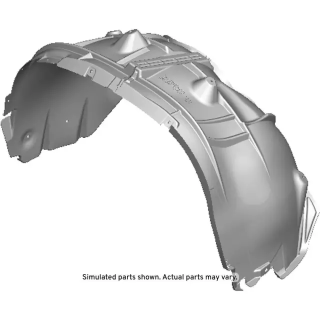 85594208 - Body: Fender Liner for Chevrolet: Silverado 1500, Silverado 1500 LTD Image