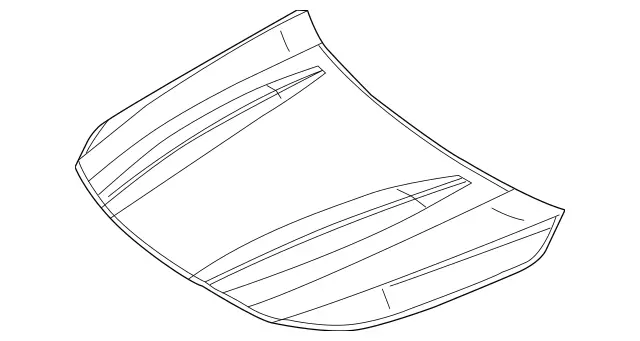 1178800057 - : Hood for Mercedes-Benz: CLA250 Image