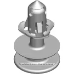 15870761 - : Front Side Door Trim Panel Retainer for GM Image