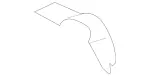 2024710195 - : Fuel Tank Shim for Mercedes-Benz Image