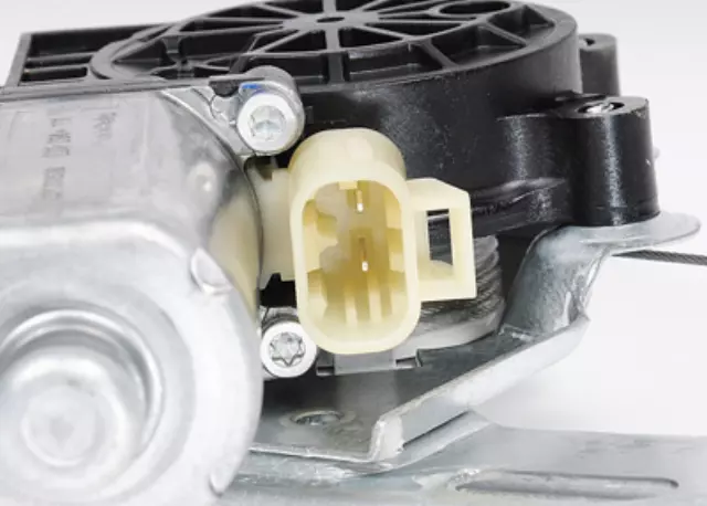 Rear Driver Side Power Window Regulator and Motor Assembly - GM (15270573)