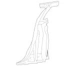2036309416 - Body: Inner Lock Pillar for Mercedes-Benz Image