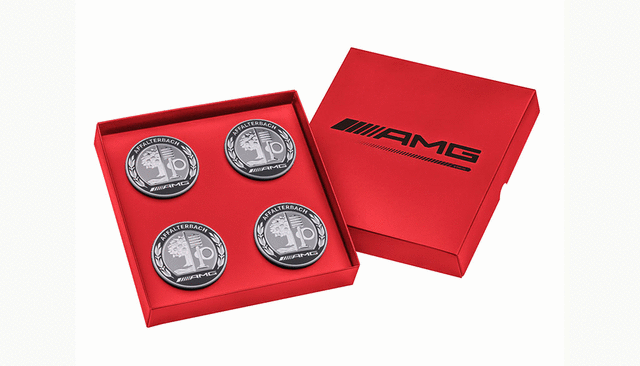 66030017 - : Amg Hub Cap, With Amg Emblem, Set Of 4 for Mercedes-Benz Image