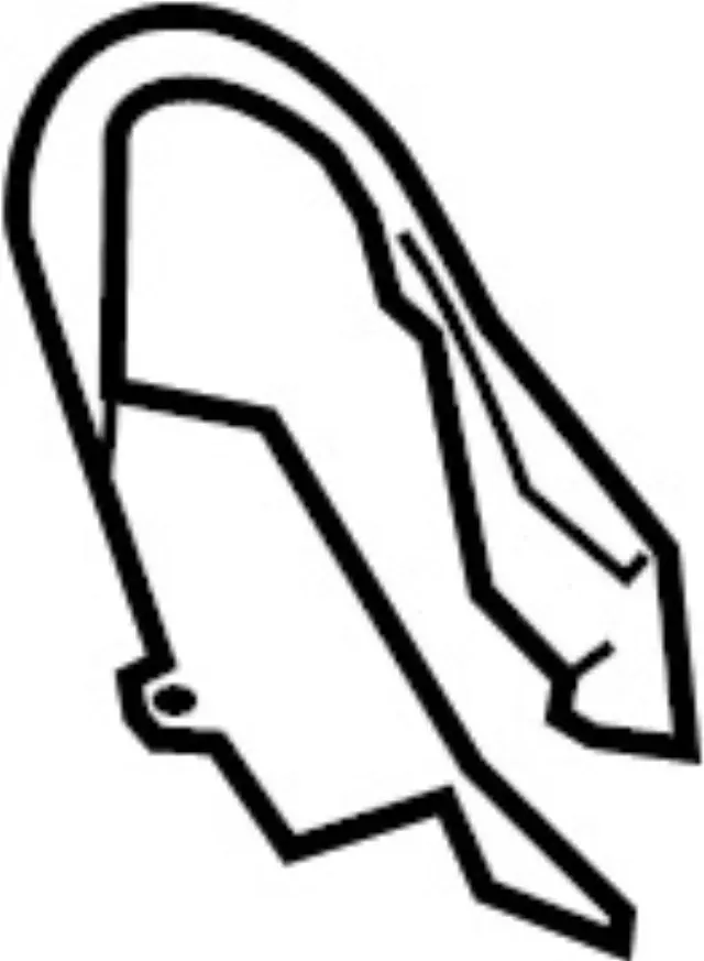 873311ME0A - Body: Hinge Cover for INFINITI: M35h, M37, M56, Q70, Q70L Image