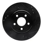 63354046R - : DFC Brake Rotor - Drilled and Slotted - Black for DYNAMIC FRICTION Image