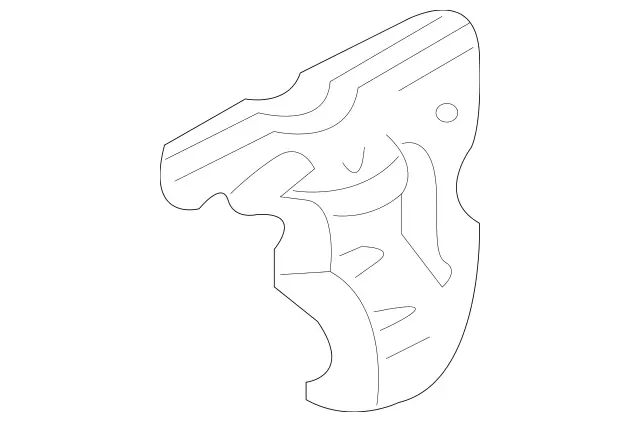 2038850114 - Attachment Parts: Holder for Mercedes-Benz: C230, C280, C32 AMG, C350, C55 AMG Image image