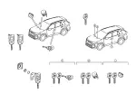 890700R380 - : Keyless Entry Transmitter for Toyota Image