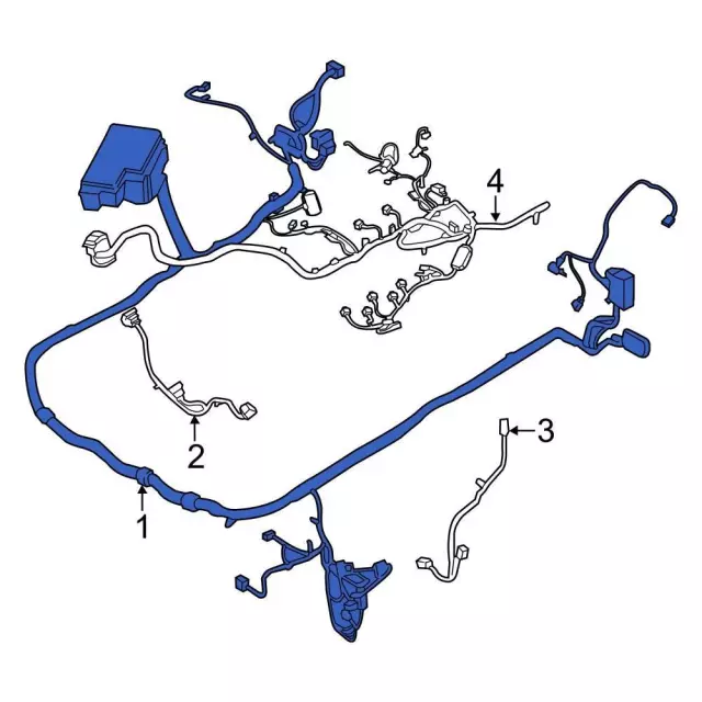 Engine Compartment Wiring Harness - Ford (JR3Z-14290-S)