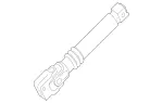 2054620378 - : Steering Coupling for Mercedes-Benz Image