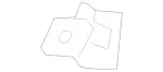 2386904600 - Body: Reinforced Plate Retainer Nut for Mercedes-Benz Image