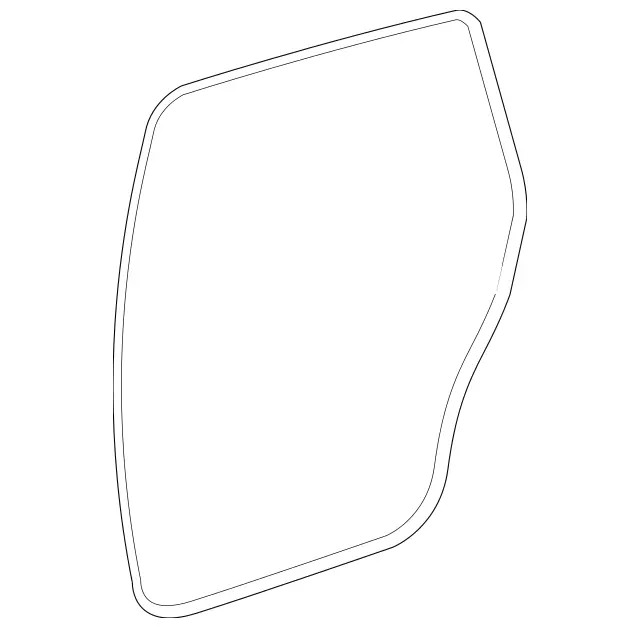 2517370287 - Body: Surround Weather-strip for Mercedes-Benz Image