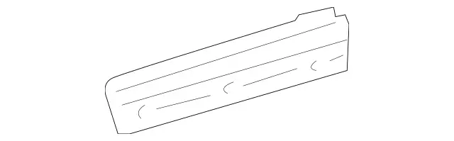 2306374616 - Side Panels: Reinforcement for Mercedes-Benz: SL500, SL55 AMG, SL550, SL600, SL63 AMG, SL65 AMG Image image