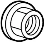 402621LB0A - Brakes: Axle Nut for INFINITI: QX56, QX80 Image