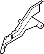 82518CR900 - Body: Lock Rod Protector for Infiniti Image