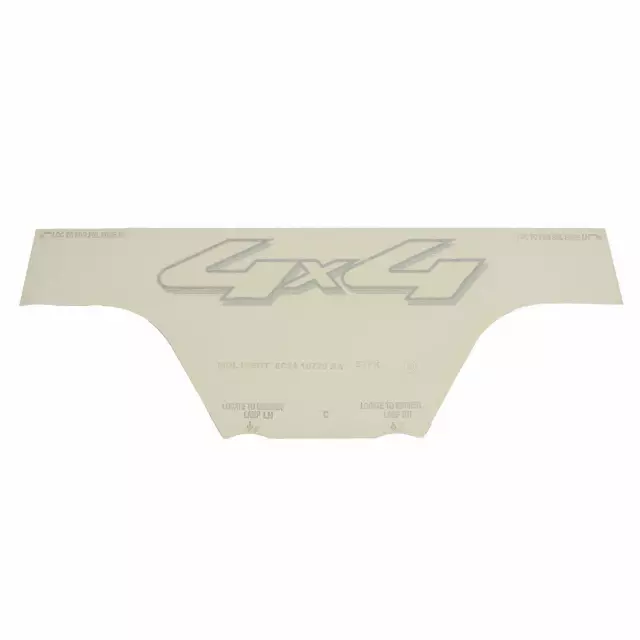 5C3Z9925622BAC - Body: Decal for Ford: F-250 Super Duty, F-350 Super Duty, F-450 Super Duty, F-550 Super Duty Image