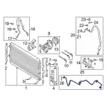 JR3Z19835J - : A/C Refrigerant Liquid Hose for Ford: Mustang Image
