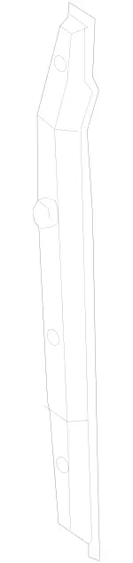 1178890100 - : Rear Cover for Mercedes-Benz Image