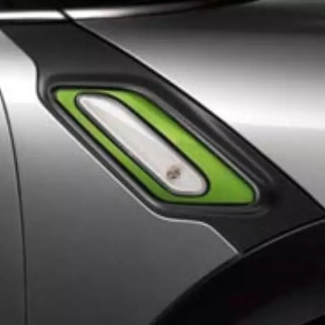 51132184058 - Exterior: Side Scuttle Insert - Green - Set Of 2 for Mini: Cooper Countryman, Cooper Paceman Image