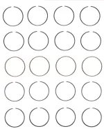 S76504STD - : Engine Piston Ring Set for Enginetech Image