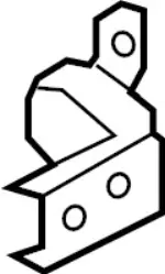 804014GA0A - Body: Upper Hinge for INFINITI: Q50 Image