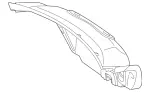 21369009419F08 - Body: Trunk Lid Trim for Mercedes-Benz Image