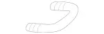 1244920027 - : 1958-2004 Mercedes-Benz - Tensioning Bracket for Mercedes-Benz: 190D, 190E, 300D, 300TD, SLK230 Image