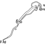 JL1Z19A834AC - : Liquid &amp; Suction Hose Assembly for Ford: Expedition | Lincoln: Navigator Image