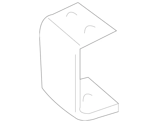 2168851516 - Attachment Parts: Reinforcement for Mercedes-Benz: CL550, CL600, CL63 AMG, CL65 AMG Image image
